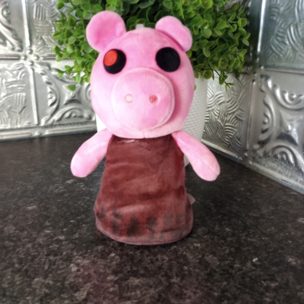 Roblox Piggy Game 8" Plush Toy Stuffed Pig Animal Collectible Merch Series 1 EUC